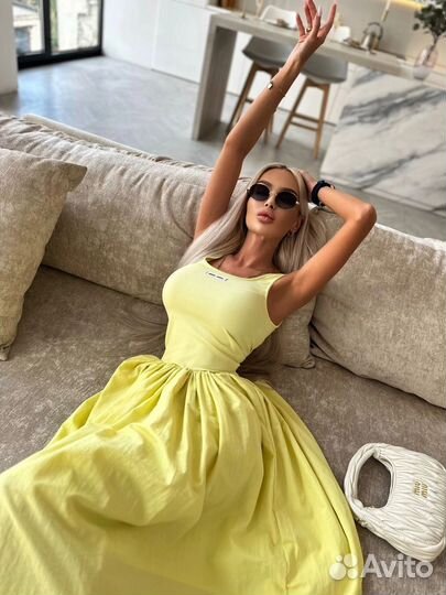 Платье летнее Miu miu