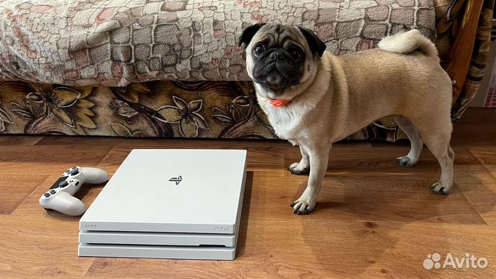 Sony ps4 Pro 2 tb White прошивка 9.00 + 60 игр