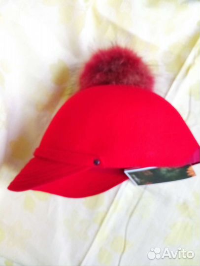 Кепка новая фетровая