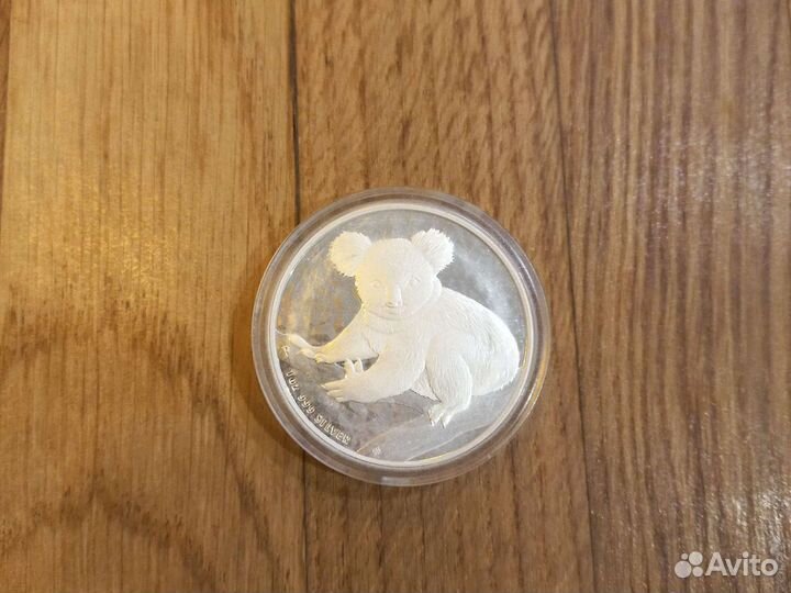 Серебряная монета 1 доллар Коала