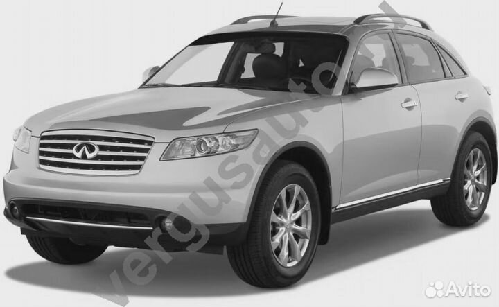 Арка правая (верх. часть) Infiniti FX35 2003-2008