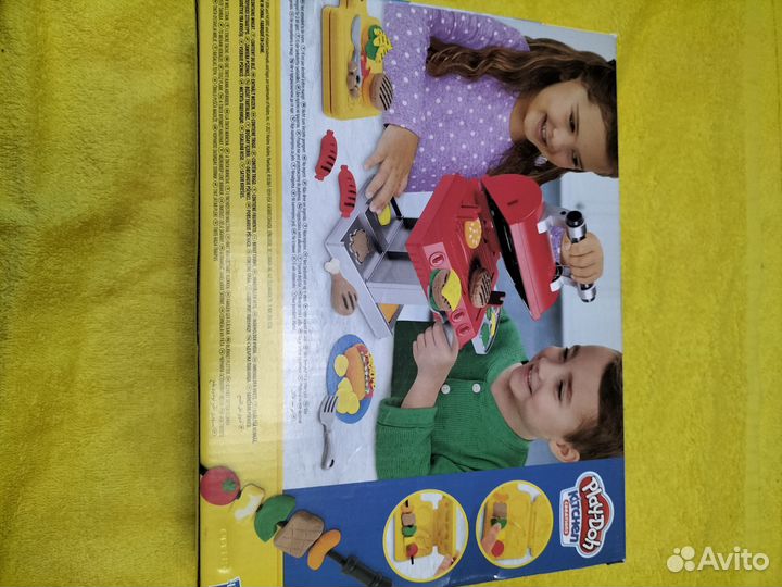 Игровой набор play-doh гриль барбекю