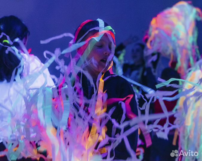 Бумажное шоу / Дискотека /Шоу серебряный дождь