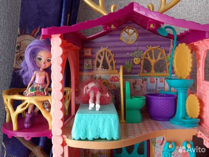 Кукольный домик энчантималз