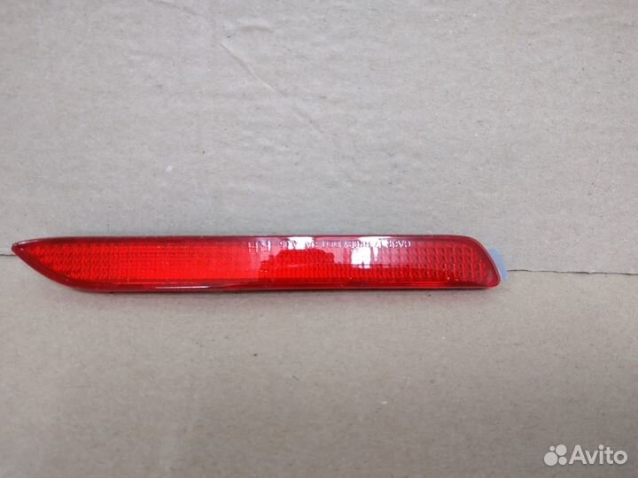 Катафот задний Toyota Camry 50 хром 2011-2014