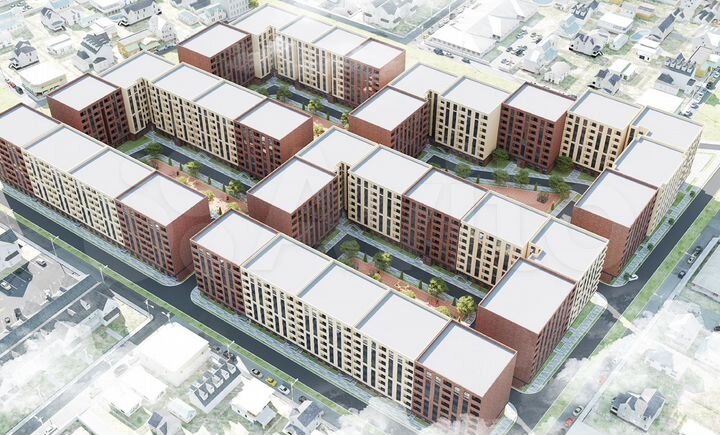 1-к. квартира, 52 м², 1/9 эт.