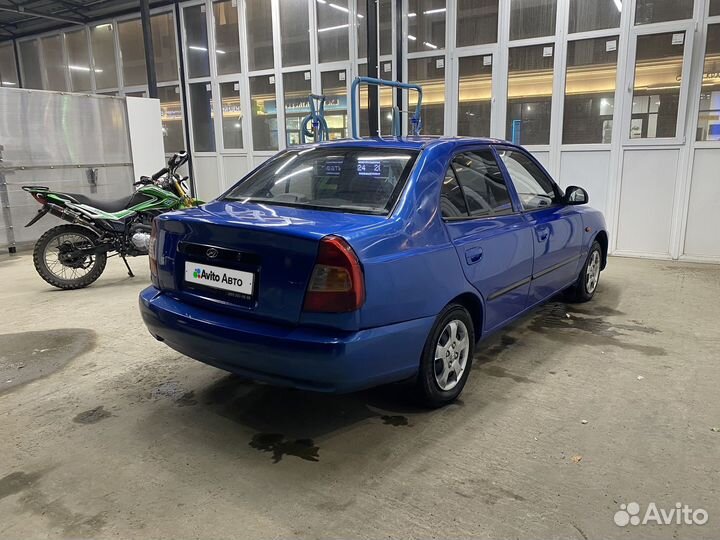 Hyundai Accent 1.5 МТ, 2007, 177 000 км