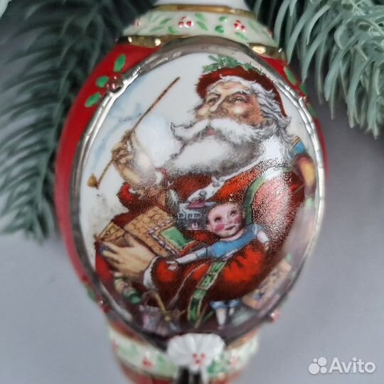 Елочные игрушки фарфор Bradford