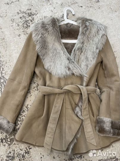 Дубленка натуральная женская короткая