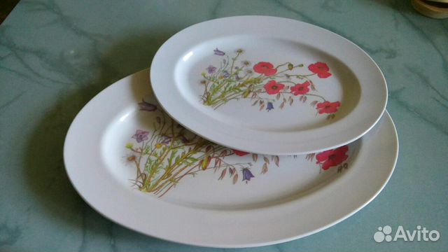 Блюдо овальные импортн