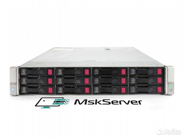Сервер HP DL380 Gen9 12xLFF 2x E5-2609v4 64Gb