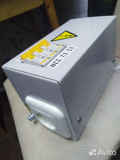 Понижающий трансформатор с 220 на 12