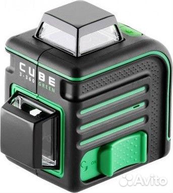 Уровень лазерный ADA cube 3-360 green professional