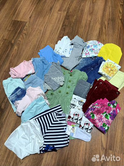 Вещи пакетом для девочки 98-104