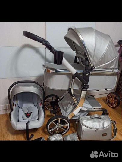 Коляска luxmom 3 в 1