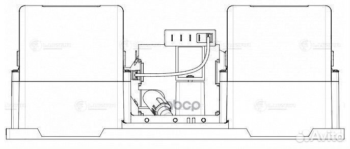 Luzar LFH0312 вентилятор отоп. универсальный 12В