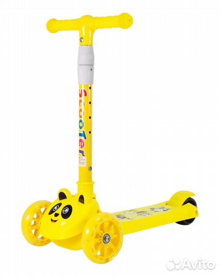 Самокат трехколесный Scooter складной