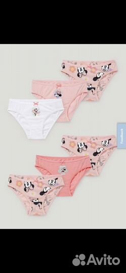 Комплект трусов H&M Minnie mouse 104 128