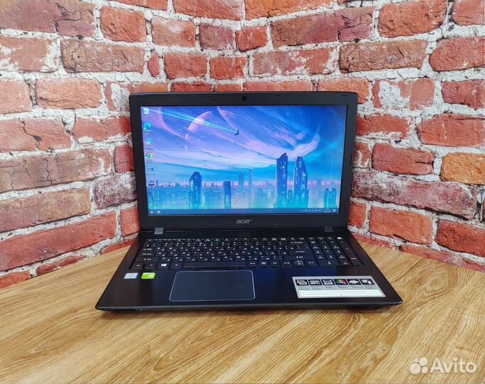 Игровой Ноутбук Acer aspire с дискретной видео