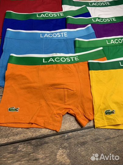 Мужские трусы Lacoste боксеры нижнее белье