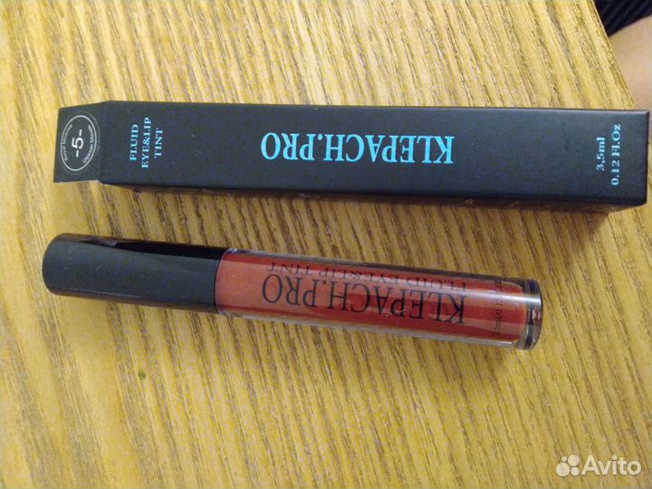 Блеск для губ жидкий тинт для век и губ Klepach.pr