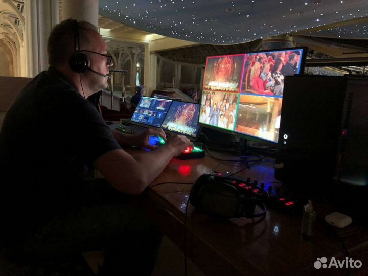 Многокамерная онлайн трансляция и видеосъемка