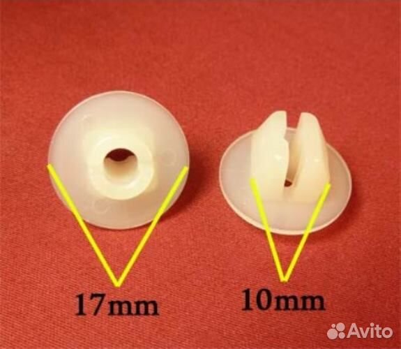 Пластиковый крепеж отделка салона, багажника lexus