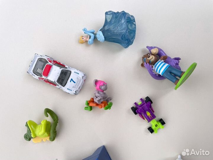 Мелкие игрушки пакетом киндеры свитбокс хеппи мил