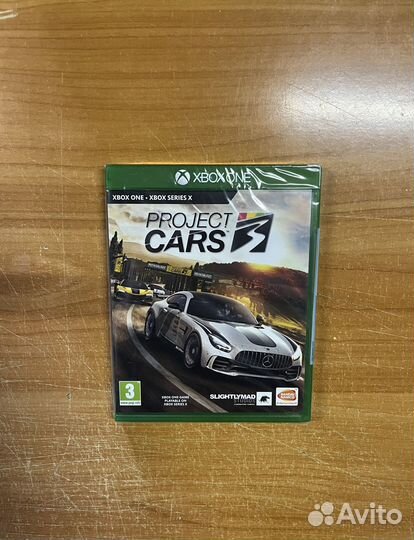 Xbox Project Cars 3 (новый, на русском)