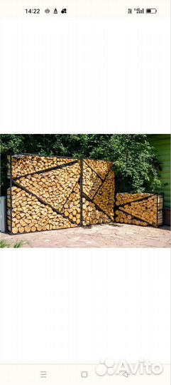 Дровница для бани