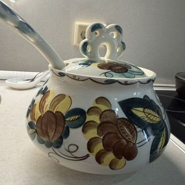 Набор компотница(крюшонница) со стаканами