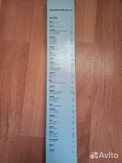 Щетки стеклоочистителя для авто