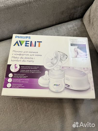 Электрический молокоотсос philips avent