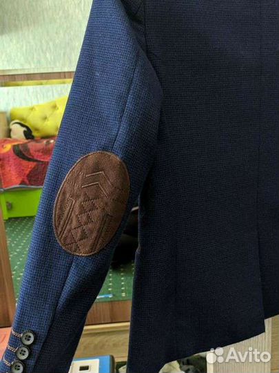 Пиджак школьный для мальчика 128