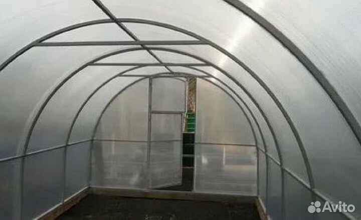 Теплицы двойная дуга