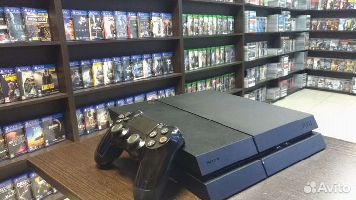 И6ровая приставка PS4 Fat1208 500gb