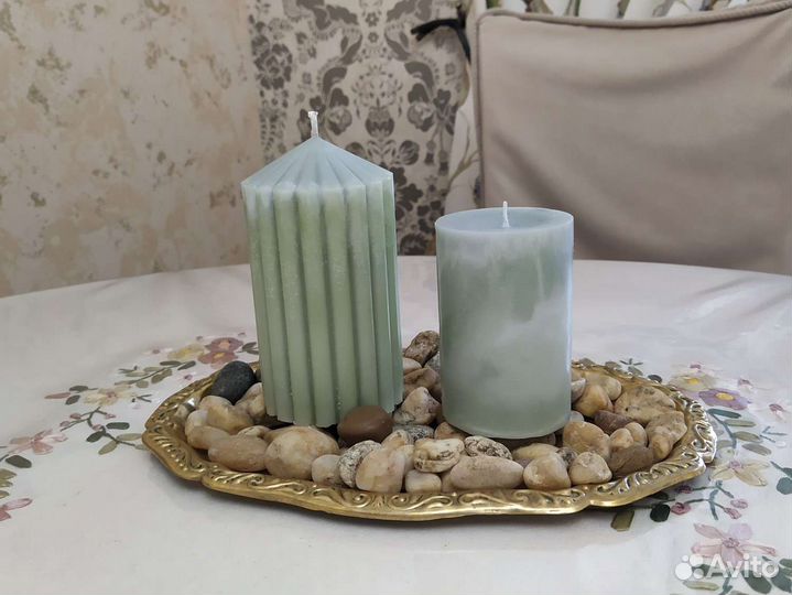 Свечи интерьерные ручной работы