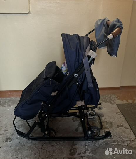 Коляска санки