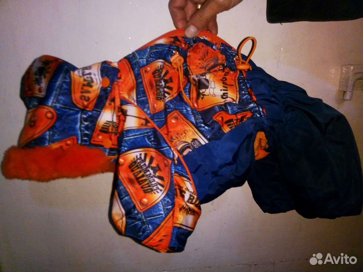 Комбинезон теплый для маленькой собачки