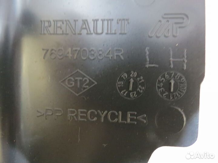 Обшивка багажника левая Renault Sandero 2