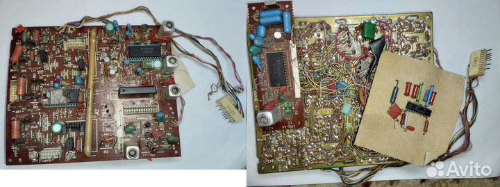 Блоки цветного телевизора СССР