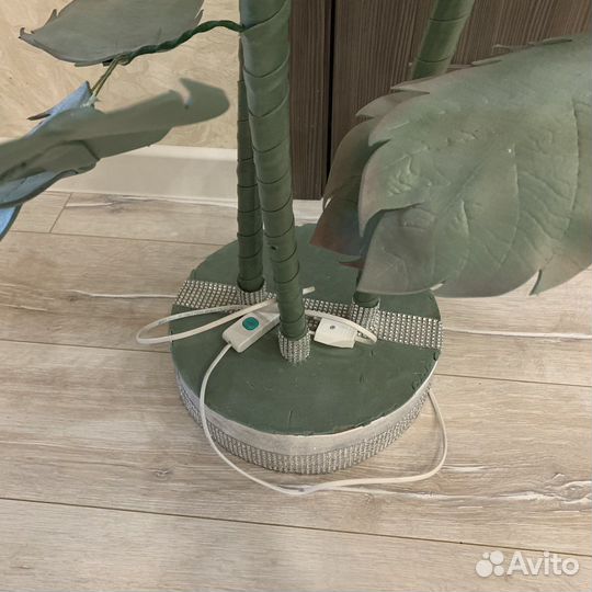 Светильник цветы из изолона