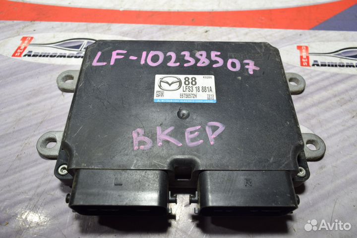 Блок управления двс c Mazda Axela bkep LF-DE