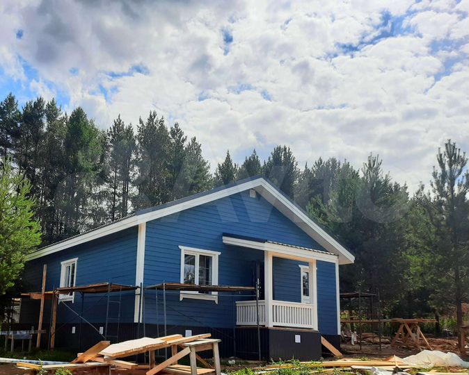 Дом 75 м² на участке 8 сот.