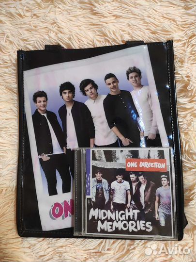 One Direction сумка, книга и альбом
