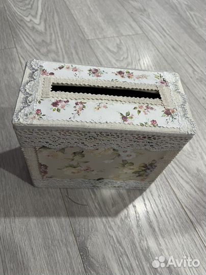 Свадебная коробка для денег конвертов