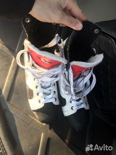 Коньки хоккейные atemi goal H-303