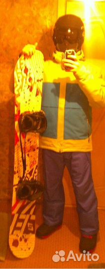 Сноубордическая куртка мужская l