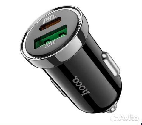 Автомобильное зарядное устройство Hoco Z44, Type-C