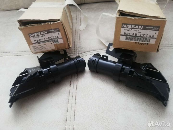 Форсунки омывателя фар ниссан мурано z50